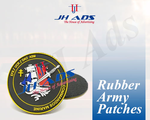 Rubber Army Patches